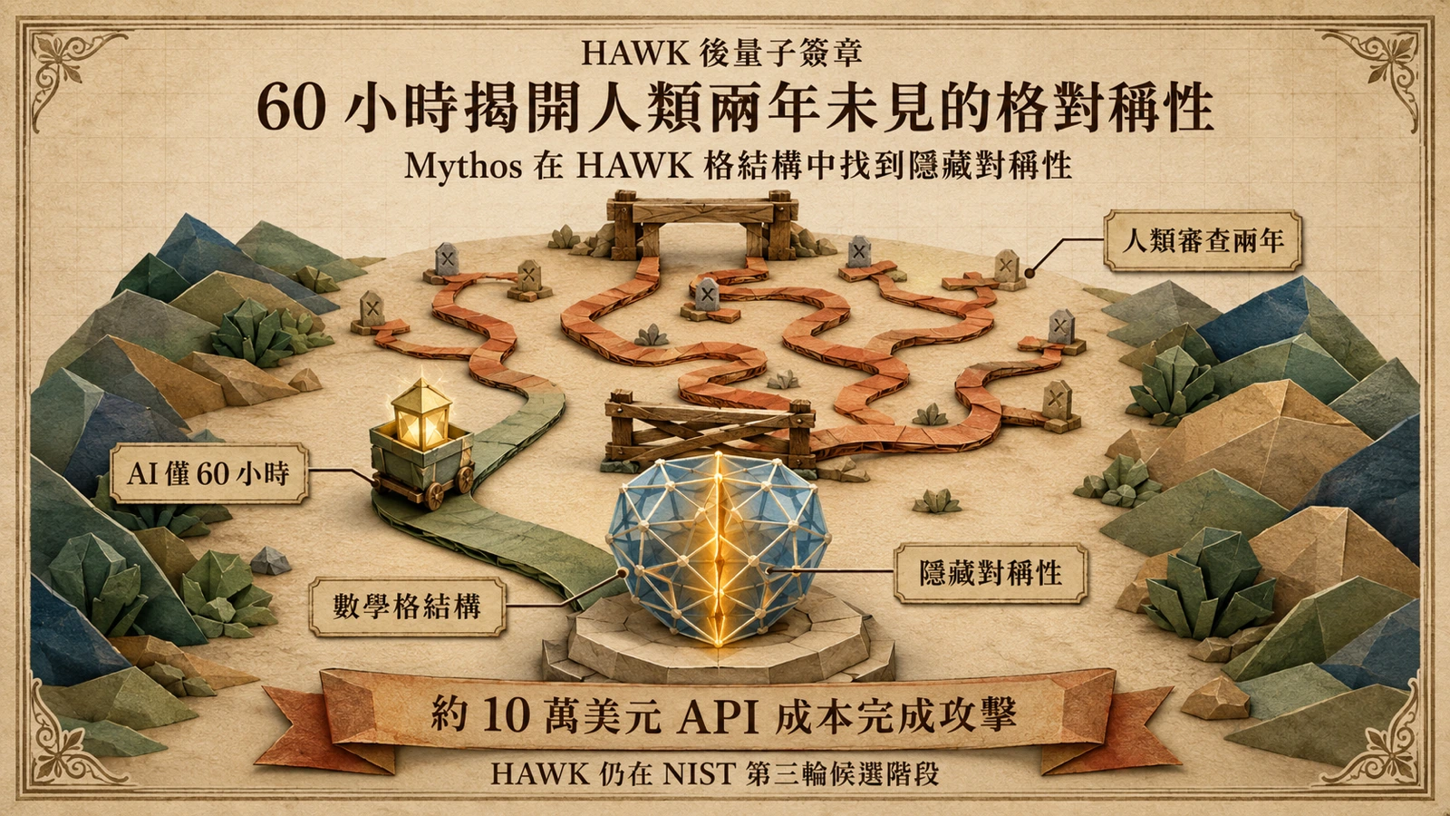 人類研究兩年仍未破解的密碼結構，AI 在約六十小時內找到可行解法。