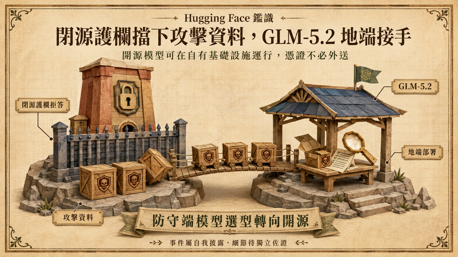 閉源模型阻擋外部取得攻擊資料；開源模型則可在本地拆解同類資料進行鑑識。