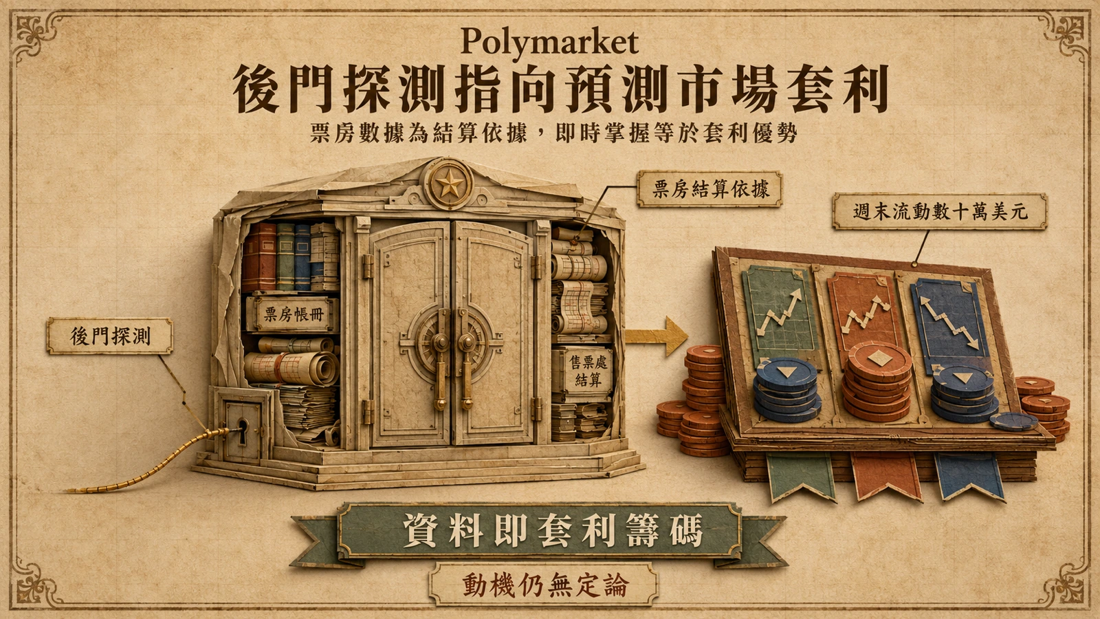 後門探測可能讓攻擊者取得未公開票房資料，並在 Polymarket 預測市場套利。